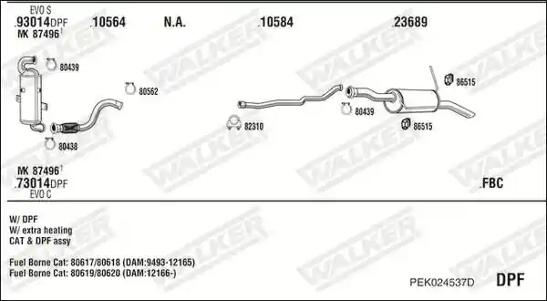 WALKER PEK024537D