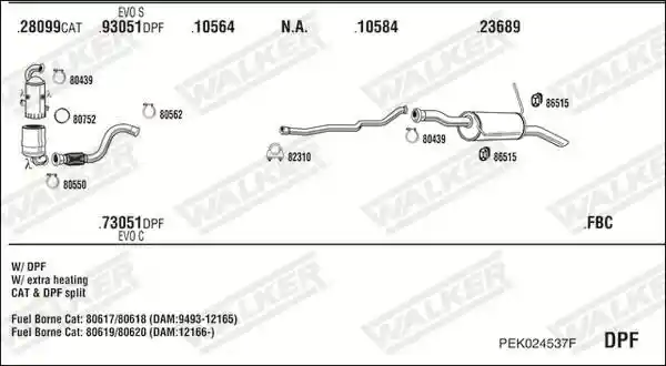 WALKER PEK024537F