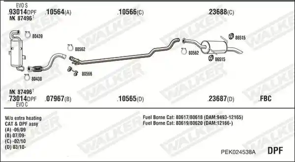 WALKER PEK024538A