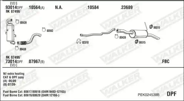 WALKER PEK024538B