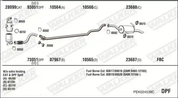 WALKER PEK024538C