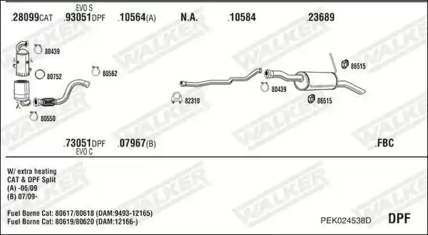 WALKER PEK024538D