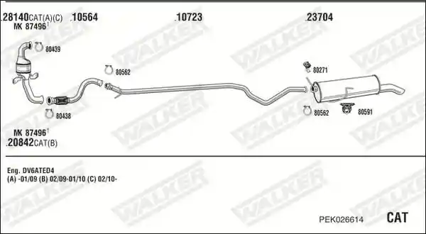 WALKER PEK026614