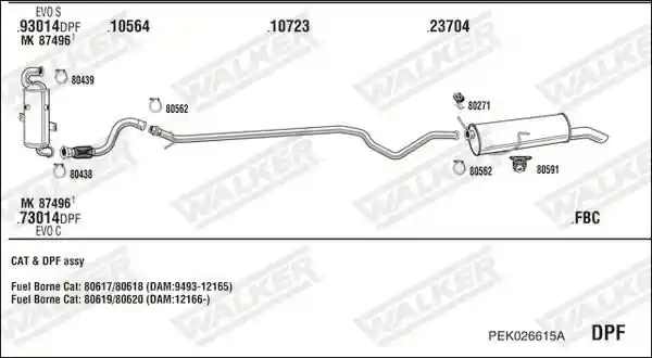 WALKER PEK026615A