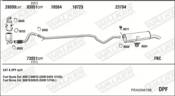 WALKER PEK026615B