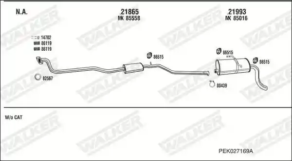 WALKER PEK027169A
