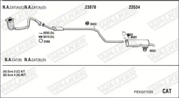 WALKER PEK027593
