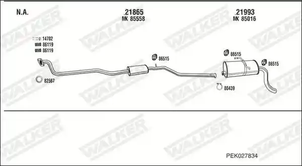 WALKER PEK027834