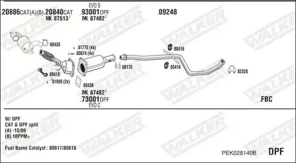 WALKER PEK028140B