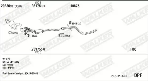 WALKER PEK028140C