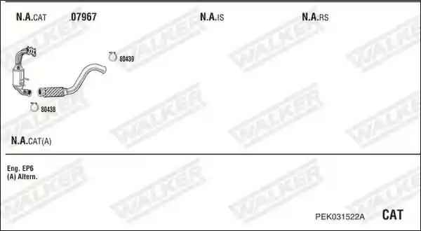 WALKER PEK031522A