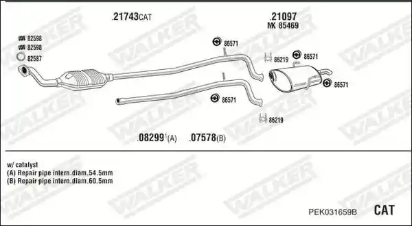 WALKER PEK031659B