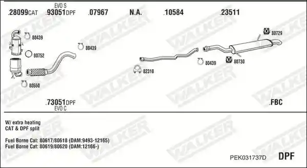 WALKER PEK031737D