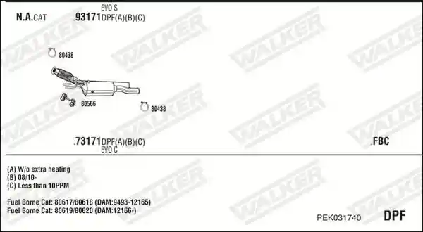 WALKER PEK031740