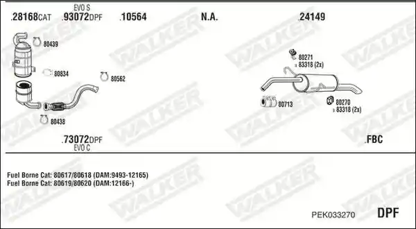 WALKER PEK033270