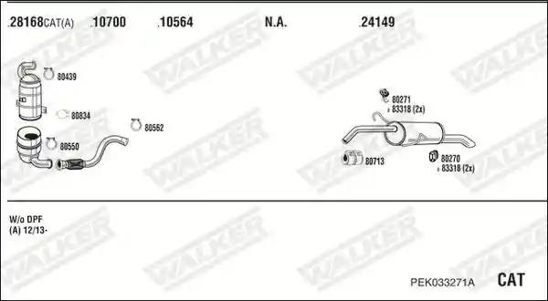 WALKER PEK033271A