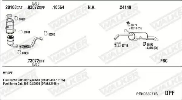WALKER PEK033271B