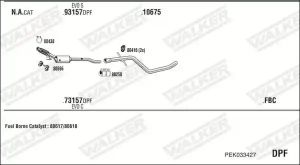 WALKER PEK033427