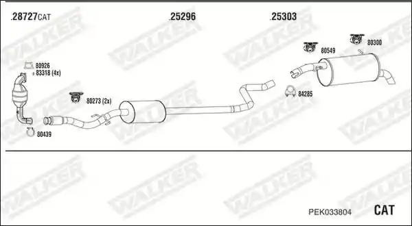WALKER PEK033804