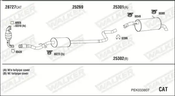 WALKER PEK033807