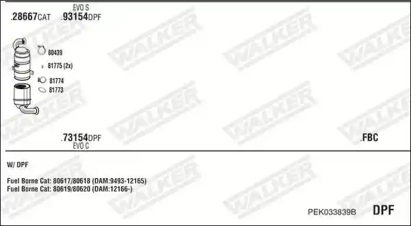 WALKER PEK033839B