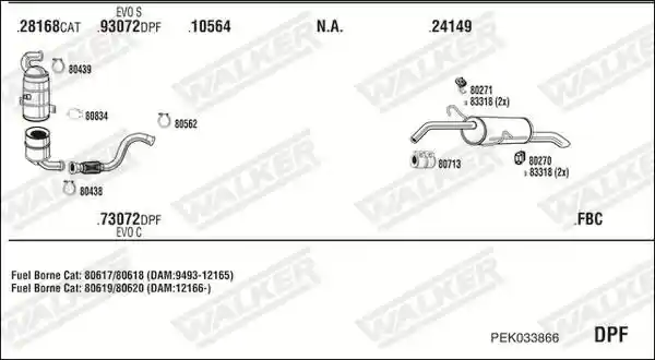 WALKER PEK033866