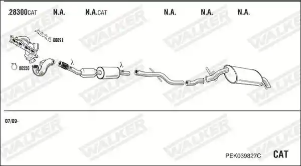 WALKER PEK039827C