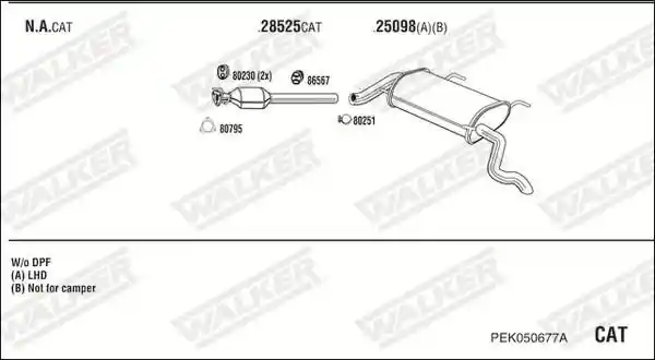WALKER PEK050677A