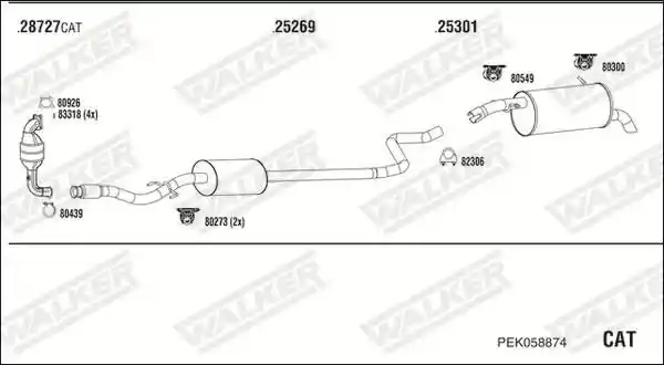 WALKER PEK058874