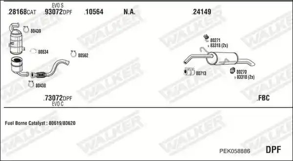 WALKER PEK058886