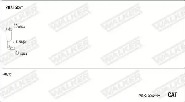 WALKER PEK100644A