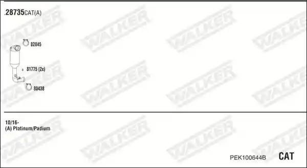 WALKER PEK100644B