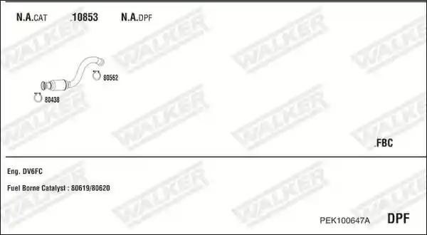 WALKER PEK100647A