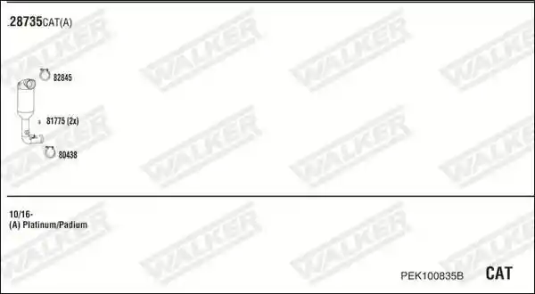 WALKER PEK100835B