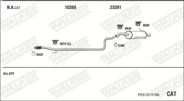 WALKER PEK107419A