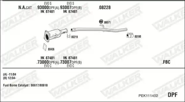 WALKER PEK111402