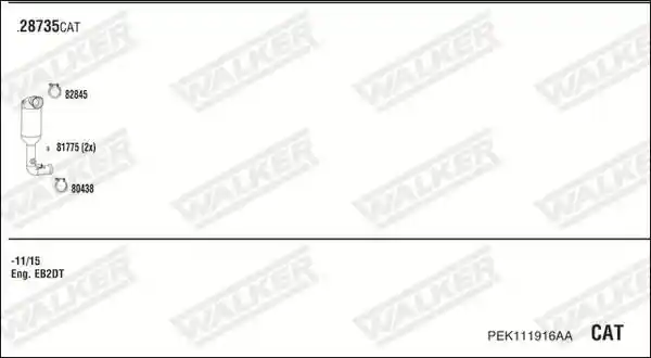 WALKER PEK111916AA