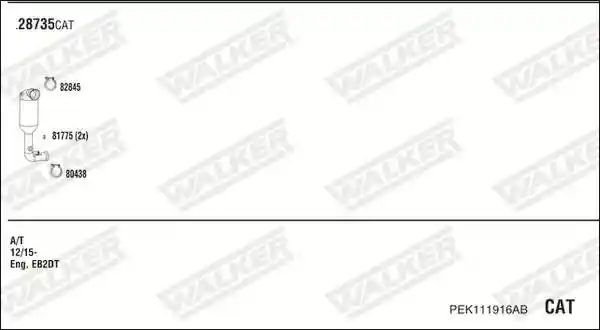 WALKER PEK111916AB