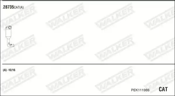 WALKER PEK111986