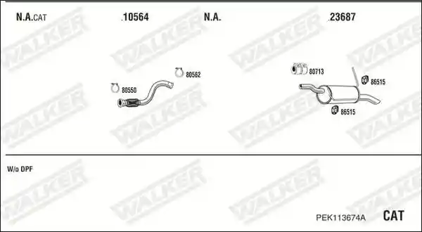 WALKER PEK113674A