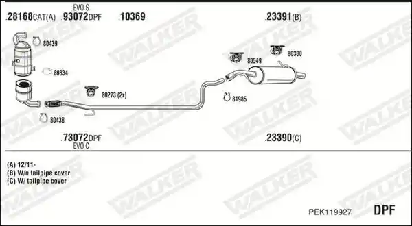 WALKER PEK119927