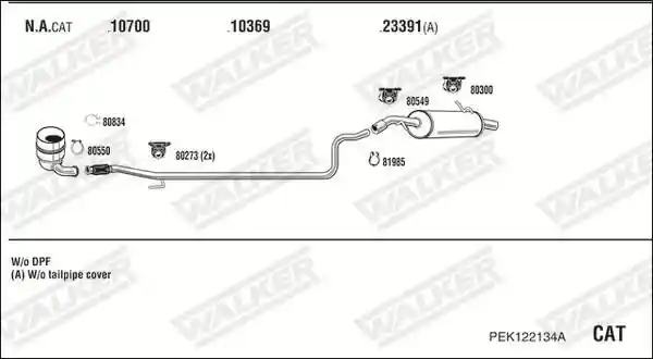 WALKER PEK122134A