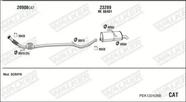 WALKER PEK122426B
