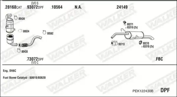WALKER PEK122430B