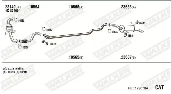 WALKER PEK129078A