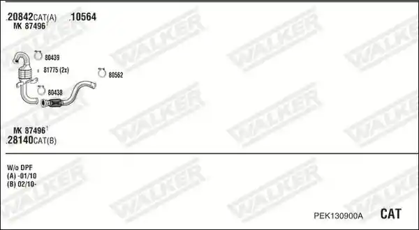 WALKER PEK130900A