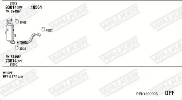 WALKER PEK130900B