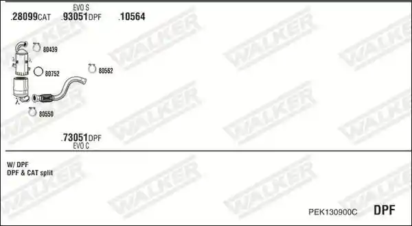 WALKER PEK130900C