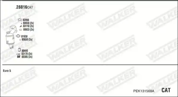 WALKER PEK131568A