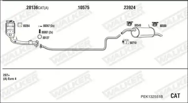 WALKER PEK132551B
